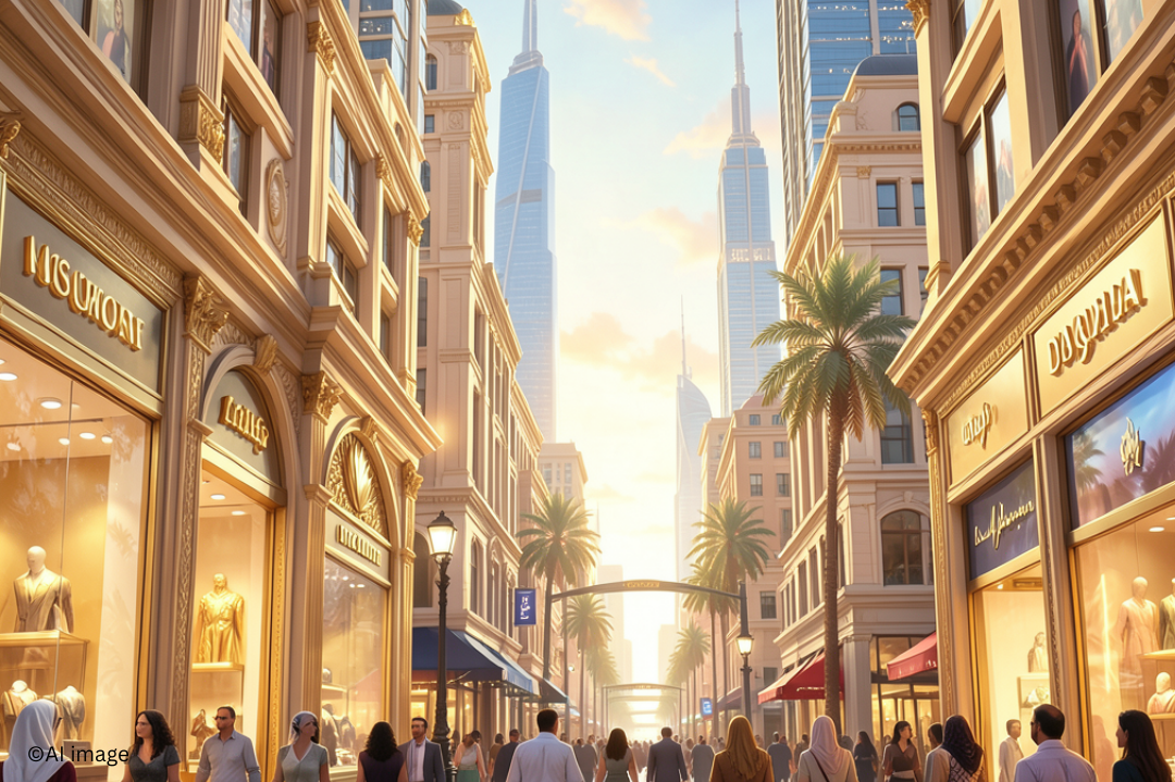 ドバイ・ゴールド・ディストリクトで世界初「ゴールド・ストリート」建設へ