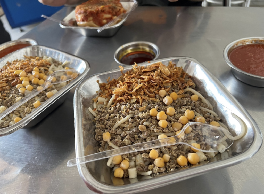 タクシーのおじさんにご馳走になったコシャリ